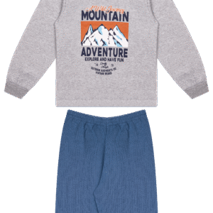 CJ.MASC.MOLETOM C/CAPUZ - MOUNTAIN ADVENTURE 4-6-8