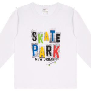 CAMISETA ML. MASC. M/M G.R - SKATE PARK NEW URBAN 4-6-8