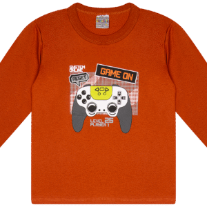 CAMISETA ML. MASC. M/M G.R - GAME ON SYSTEM 4-6-8
