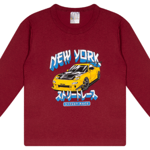 CAMISETA ML. MASC. M/M G.R - NEW YORK STREET RACE 4-6-8
