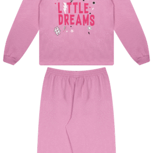 CJ.FEM.MOLETOM C/CAPUZ - LITTLE DREAMS 10-12-14