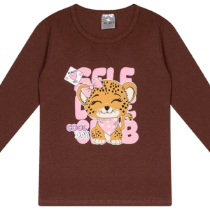 BLUSA ML. FEM. COTTON - ALWAYS LOVE YOU COOL DAY 4-6-8