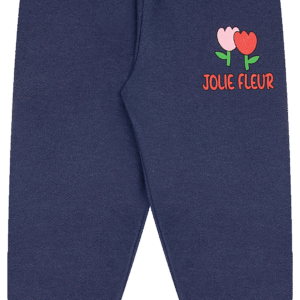 CALCA FEM. MOLETOM EST. C/ PUNHO - FLEUR JOLIE 1-2-3