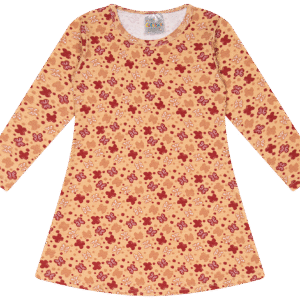 VESTIDO ML. COTTON - ESTAMPA ROTATIVA 1-2-3