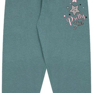 CALCA FEM. MOLETOM EST. C/ PUNHO - PRETTY STAR 4-6-8