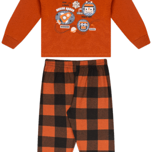 CJ.PIJAMA MASC.M/M G.R CALCA M/M ROTATIVA - ROBOT OUTER SPACE 1-2-3
