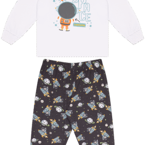 CJ.PIJAMA MASC.M/M G.R CALCA M/M ROTATIVA - SPACE COSTUME OUTER 1-2-3