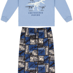 CJ.PIJAMA MASC.M/M G.R CALCA M/M ROTATIVA - DINOS OF THE CRETACEDUS 4-6-8