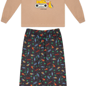 CJ.PIJAMA MASC.M/M G.R CALCA M/M ROTATIVA - WORK TIME 10-12-14