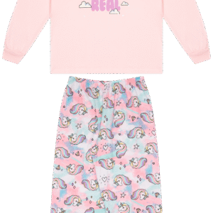 CJ.PIJAMA FEM.M/M G.R CALCA M/M ROTATIVA - UNICORNS ARE REAL 10-12-14